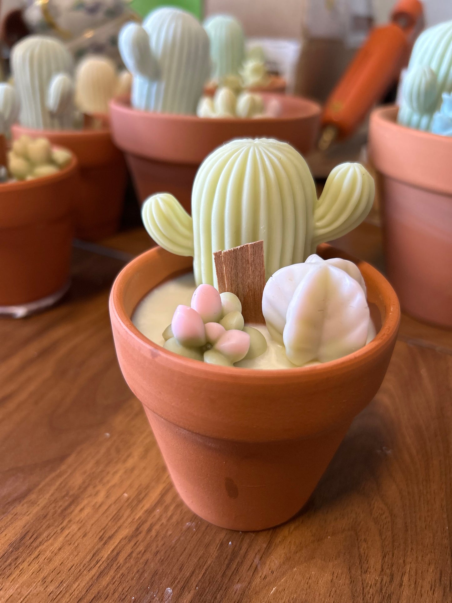 9 oz Soy Wax Candle in  3.15" Terracotta Pot